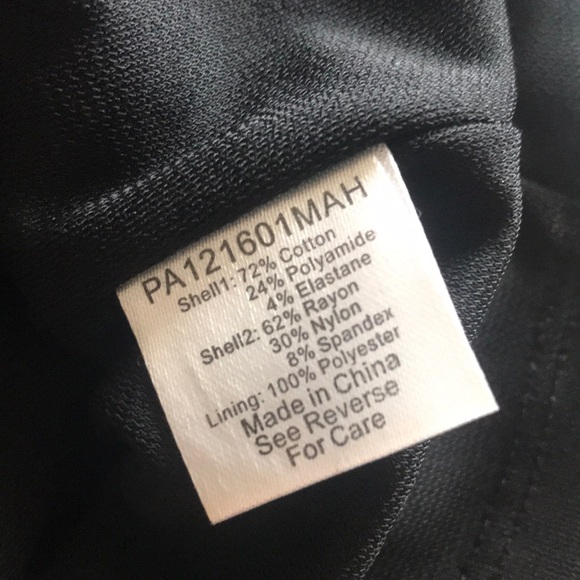 Parker Contour Dress, Black & White Print / M - Picture 5 of 10